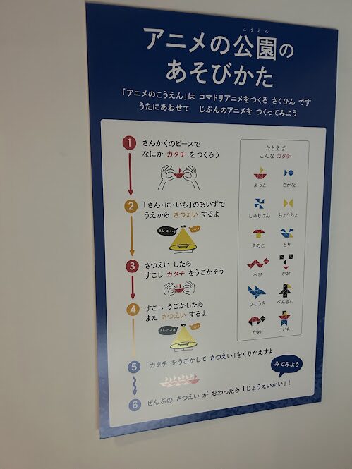 アニメの公園のあそびかた